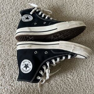 Converse Chuck 70s black and cream size 9.5 women’s